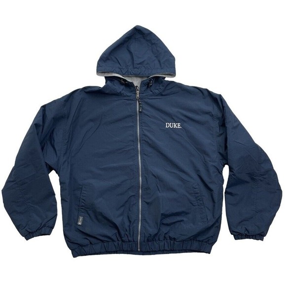 Gear For Sports Jackets & Coats Vtg Duke University Mens 2xl Fleece Lined Soft Shell Full